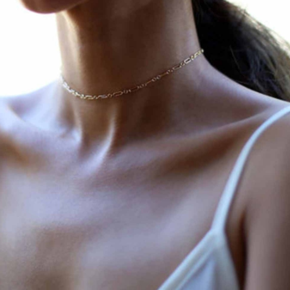 NEW SALE! Gold chain choker